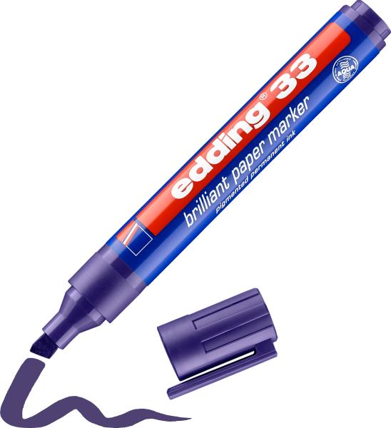 Edding permanent marker 33 1-5mm 33-8 violett - Edding-33-8-4004764064663-03.jpg