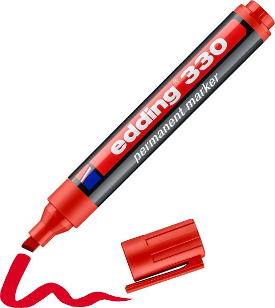 Edding permanent marker 330 1-5mm 330-002 rot - Edding-330-002-4004764390809-04.jpg