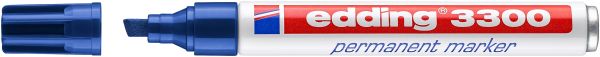 Edding permanent marker 3300 1-5mm 3300-3 blau - Edding-3300-3-4004764010219