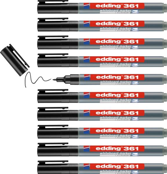 Edding boardmarker 361 1mm 361-1 schwarz - Edding-361-1-4004764104567-04.jpg