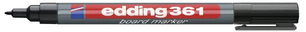 Edding boardmarker 361 1mm 361-1 schwarz - Edding-361-1-4004764104567