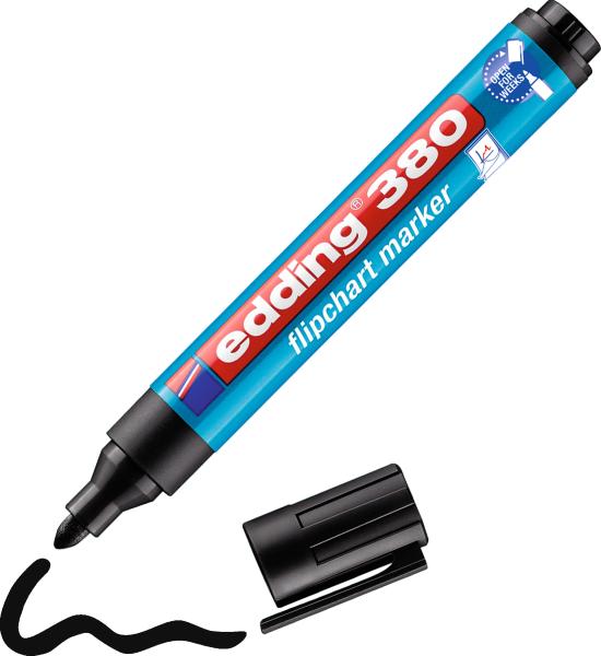 Edding flipchart marker 380 1,5-3mm 380-1 schwarz - Edding-380-1-4004764013050-03.jpg