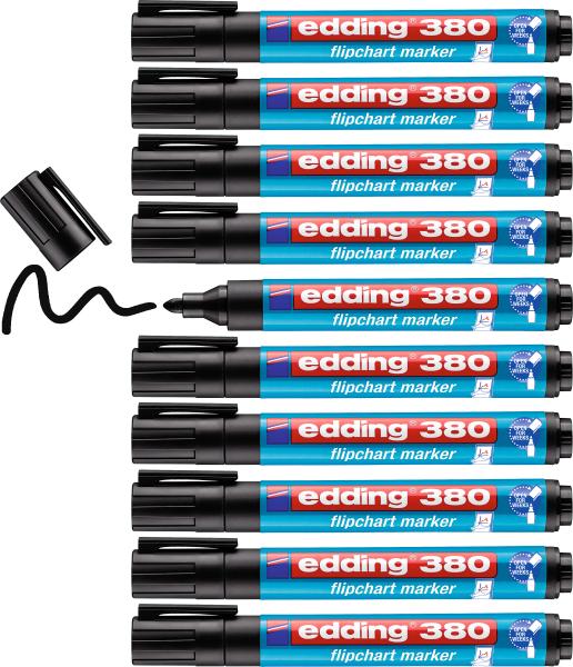 Edding flipchart marker 380 1,5-3mm 380-1 schwarz - Edding-380-1-4004764013050-04.jpg