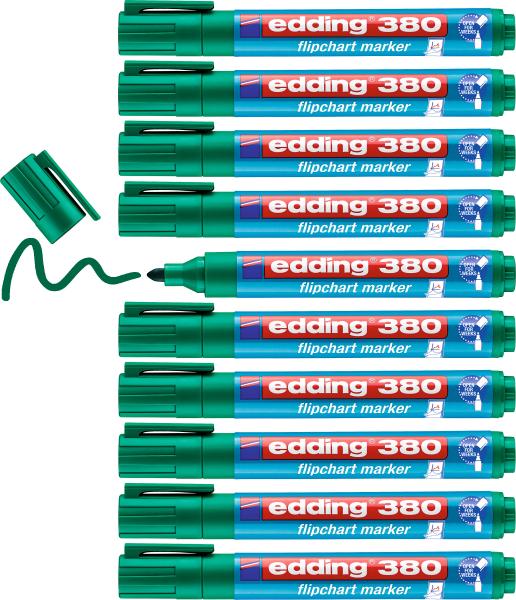 Edding flipchart marker 380 1,5-3mm 380-4 grün - Edding-380-4-4004764013180-04.jpg