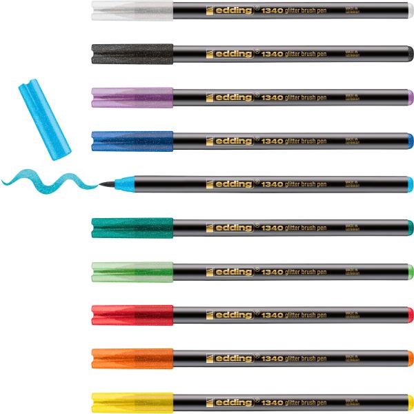 Edding brushpen 1340 4-1340-10-4 glitzer e-10 10 stück - Edding-4-1340-10-4-4057305060006-02.jpg