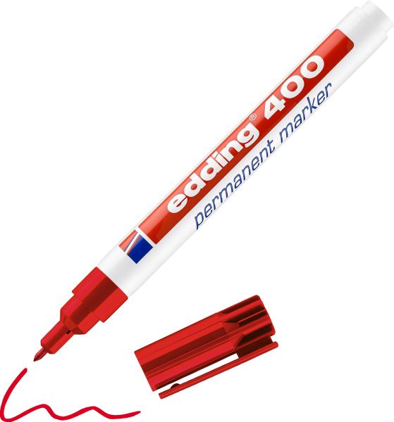 Edding permanent marker 400 -1mm 400-2 rot - Edding-400-2-4004764315789-04.jpg