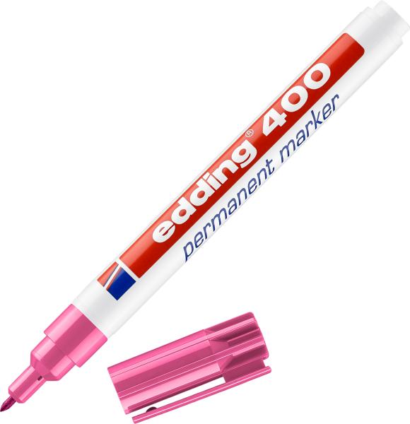 Edding permanent marker 400 1mm 400-9 rosa - Edding-400-9-4004764315857-03.jpg
