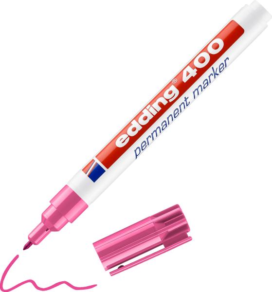 Edding permanent marker 400 1mm 400-9 rosa - Edding-400-9-4004764315857-04.jpg