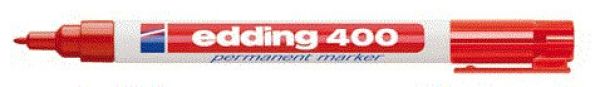 Edding permanent marker 400 1mm 400bli-2 rot blister - Edding-400bli-2-4004764060191