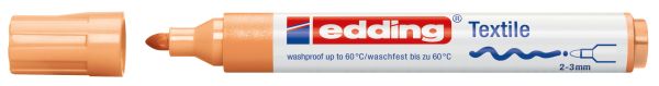Edding t-shirt-marker 4500 2-3mm 4500-16 hellorange - Edding-4500-16-4004764107735
