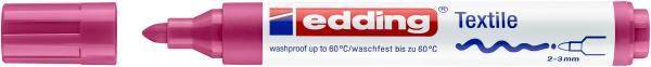 Edding t-shirt-marker 4500 2-3mm 4500-19 karmin - Edding-4500-19-4004764107773-02.jpg