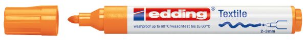 Edding textil-marker 4500 2-3mm 4500-66 neonorange - Edding-4500-66-4004764014910