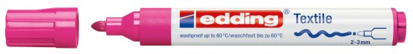 Edding textil-marker 4500 2-3mm 4500-69 neonrosa - Edding-4500-69-4004764015078