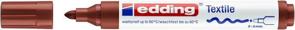 Edding t-shirt-marker 4500 2-3mm 4500-7 braun - Edding-4500-7-4004764014507-02.jpg
