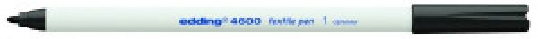 Edding t-shirt-pen 4600 1mm 4600-1 schwarz - Edding-4600-1-4004764022885