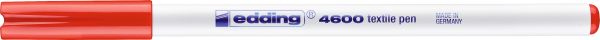 Edding t-shirt-pen 4600 1mm 4600-2 rot - Edding-4600-2-4004764022922