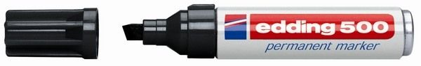 Edding permanent marker 500 2-7mm 500-1 schwarz - Edding-500-1-4004764329625