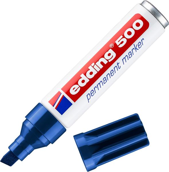 Edding permanent marker 500 2-7mm 500-3 blau - Edding-500-3-4004764329649-03.jpg