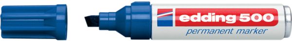 Edding permanent marker 500 2-7mm 500-3 blau - Edding-500-3-4004764329649