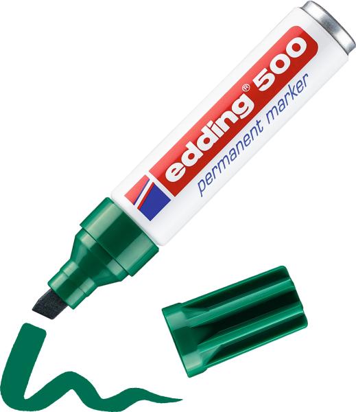 Edding permanent marker 500 2-7mm 500-4 grün - Edding-500-4-4004764329656-04.jpg