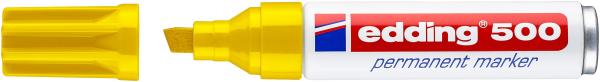 Edding permanent marker 500 2-7mm 500-5 gelb - Edding-500-5-4004764373673-02.jpg