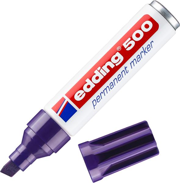 Edding permanent marker 500 2-7mm 500-8 violett - Edding-500-8-4004764373703-03.jpg