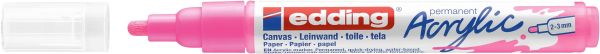 Edding acrylmarker 5100 2-3mm 5100-069 neonpink - Edding-5100-069-4057305027436