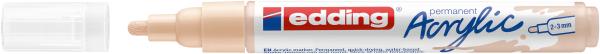 Edding acrylmarker 5100 2-3mm 5100-255 warmbeige - Edding-5100-255-4057305027344-02.jpg