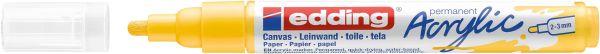 Edding acrylmarker 5100 2-3mm 5100-905 verk.gelb sdm - Edding-5100-905-4057305026866