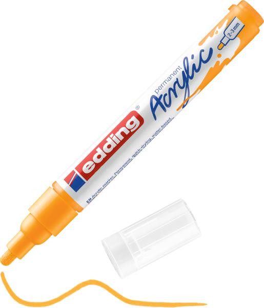 Edding acrylmarker 5100 2-3mm 5100-906 sonnengelb sdm - Edding-5100-906-4057305026835-03.jpg