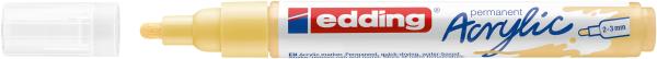 Edding acrylmarker 5100 2-3mm 5100-915 pastellgelb sdm - Edding-5100-915-4057305027252-02.jpg