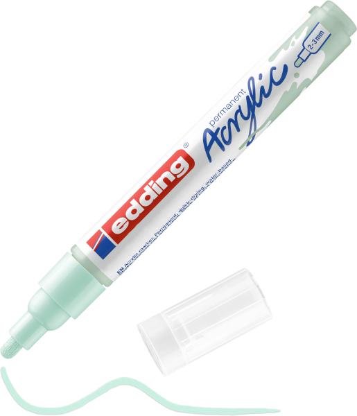 Edding acrylmarker 5100 2-3mm 5100-928 mellow mint sdm - Edding-5100-928-4057305026958-03.jpg