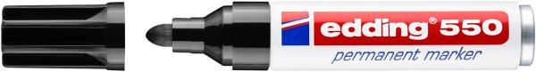 Edding permanent marker 550 3-4mm 550-1 schwarz - Edding-550-1-4004764023738-02.jpg