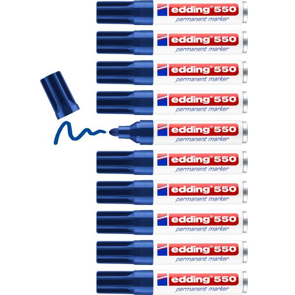 Edding permanent marker 550 3-4mm 550-3 blau - Edding-550-3-4004764023813-05.jpg