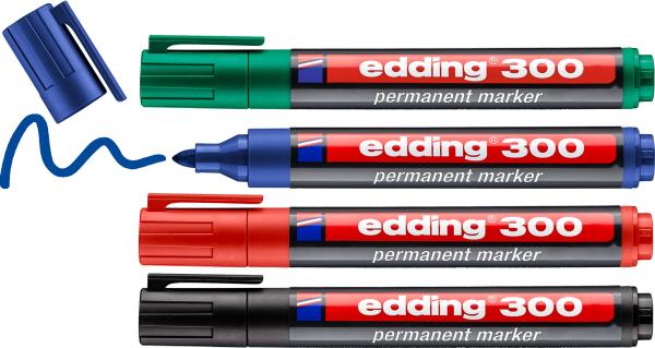 Edding permanent marker 300 553 ass., 4 stück - Edding-553-4004764781225-03.jpg