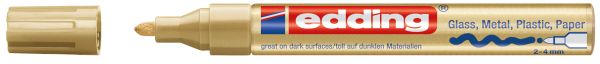 Edding paintmarker 750 2-4mm 750-53 crea gold - Edding-750-53-crea-4004764953332