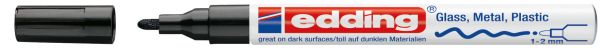 Edding paintmarker 751 crea 1-2mm 751-1 crea schwarz - Edding-751-1-crea-4004764953202
