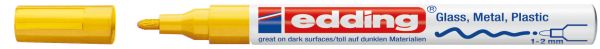 Edding paintmarker 751 crea 1-2mm 751-5 crea gelb - Edding-751-5-crea-4004764953486