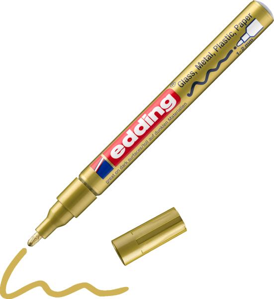 Edding paintmarker 751 crea 1-2mm 751-53 crea gold - Edding-751-53-crea-4004764953547-03.jpg