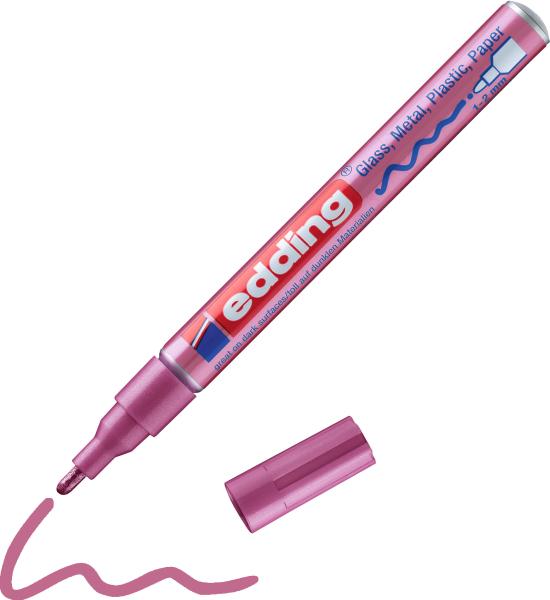 Edding paintmarker 751 crea 1-2mm 751-79 crea pink-metallic - Edding-751-79-crea-4004764953851-03.jpg