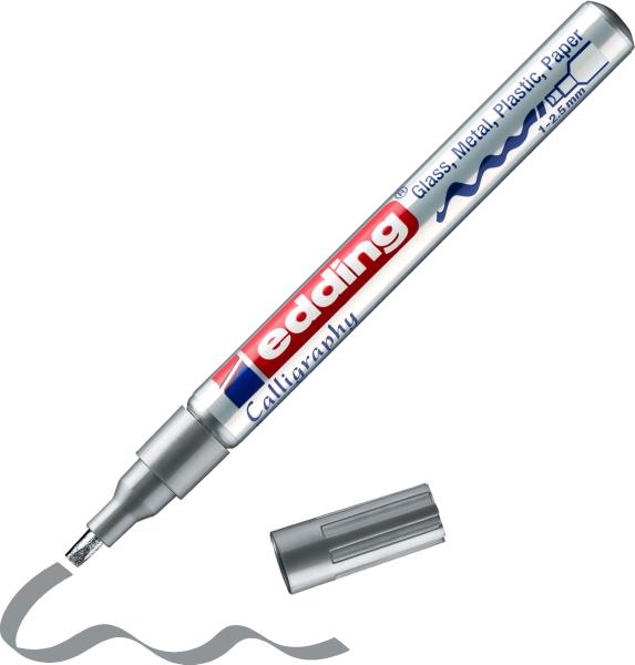 Edding paintmarker 753 1-2.5mm 753-54 silber - Edding-753-54-4004764023615-03.jpg