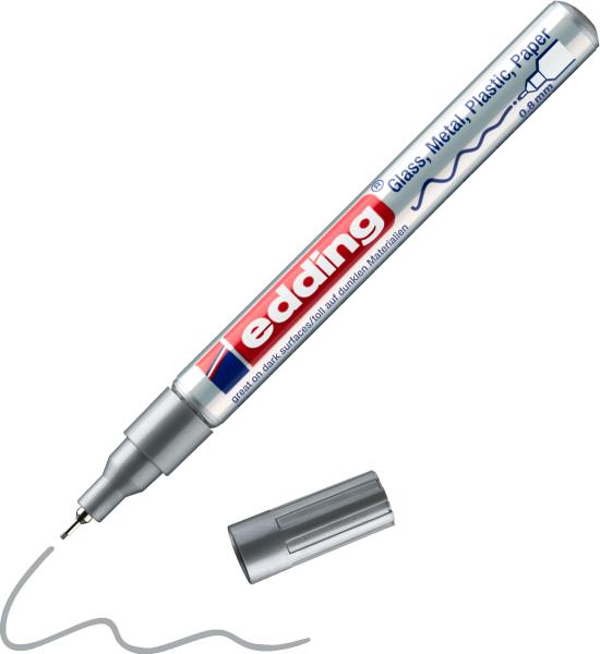 Edding paintmarker 780 0.8mm 780-54 crea silber - Edding-780-54-crea-4004764953738-03.jpg