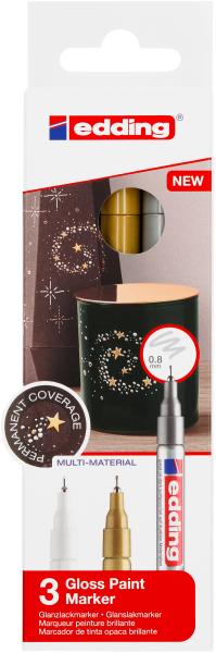 Edding paintmarker 780 0,8mm 780-e3-met gold/silver/white 3 stück - Edding-780-e3-met-4057305020918-02.jpg