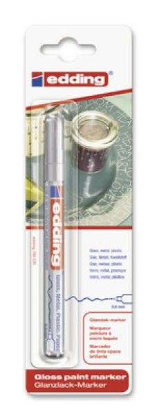 Edding paintmarker 780 0.8mm 780bli-54 crea silber blister - Edding-780bli-54-crea-4004764060696