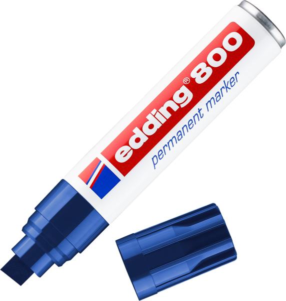Edding permanent marker 800 4-12mm 800-3 blau - Edding-800-3-4004764053919-03.jpg
