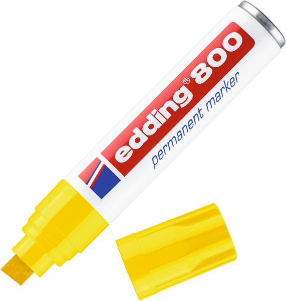 Edding permanent marker 800 4-12mm 800-5 gelb - Edding-800-5-4004764053995-03.jpg