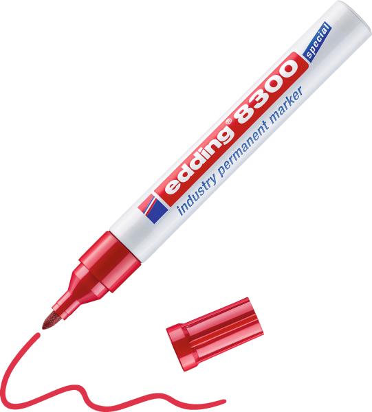 Edding permanent marker 8300 1,5-3mm 8300-2 rot - Edding-8300-2-4004764409143-03.jpg
