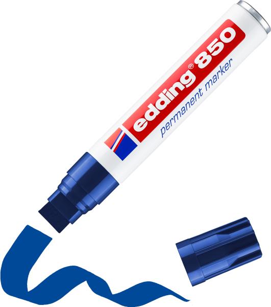 Edding permanent marker 850 5-15mm 850-3 blau - Edding-850-3-4004764054350-04.jpg