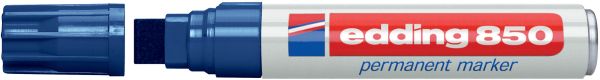 Edding permanent marker 850 5-15mm 850-3 blau - Edding-850-3-4004764054350