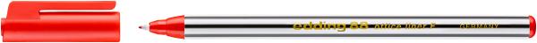 Edding fineliner 88 officeliner 0,6mm 88-2 rot - Edding-88-2-4004764040643-02.jpg